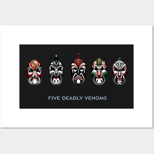 Deadly Venoms Wall Art by BoneArt